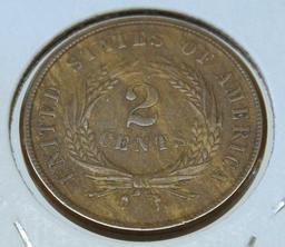 1864 Two Cent Piece