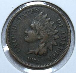 1872 Indian Head Cent, Key Date