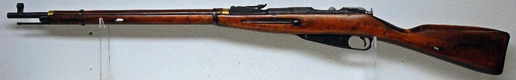 Russian Mosin Nagant M91/30 7.62x54R Bolt Action Rifle w/Bayonet, Sling and Ammo Pouches SN#025785