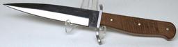 Boker Tree Brand Classic Dagger and Sheath, One Side Reads 'Deutschland 7278', and other Side is
