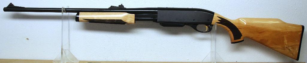 Remington Model 7600 Gloss .25-06 Rem. Pump Action Rifle, New in Box 22" Bbl Select Maple Stock and