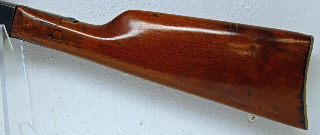 Stevens Crack-Shot .22 LR Single Shot Rifle Old Repairs and Damage to Wrist of Stock Wood Refinished