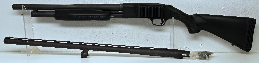 Mossberg Flex 500 12 Ga. Pump Action Shotgun w/18" Home Defense Bbl and 28" VR Bbl Shell Holder