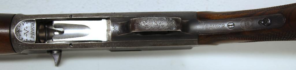 Remington UMC Model 11 D Browning Patent 12 Ga. Semi-Auto Shotgun Fancy Engraving 28" Plain Full
