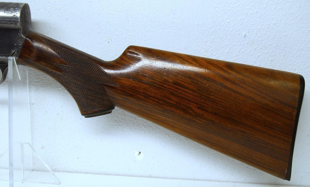 Remington UMC Model 11 D Browning Patent 12 Ga. Semi-Auto Shotgun Fancy Engraving 28" Plain Full