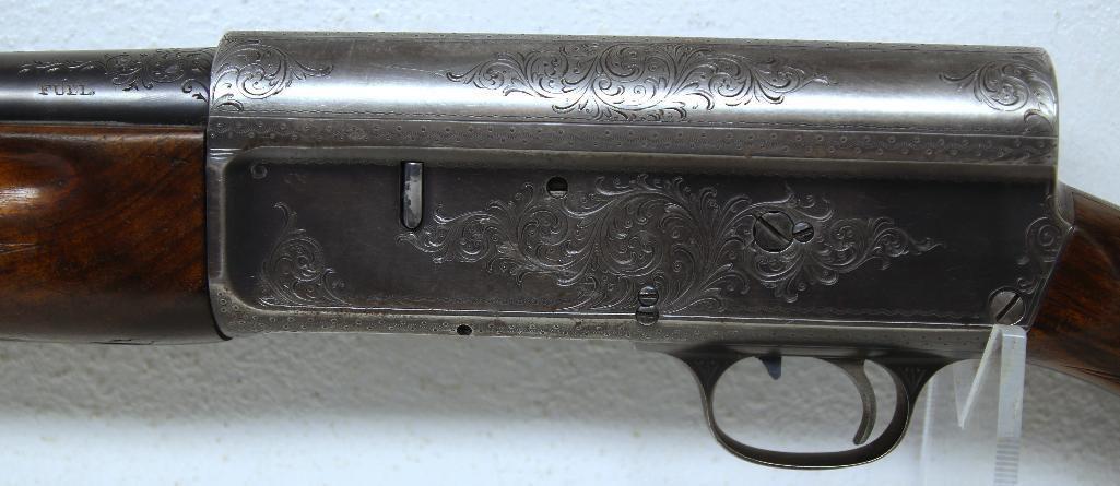 Remington UMC Model 11 D Browning Patent 12 Ga. Semi-Auto Shotgun Fancy Engraving 28" Plain Full