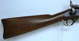 U S Springfield Model 1873 .45-70 Trap Door Sporterized Single Shot Rifle SN#225201
