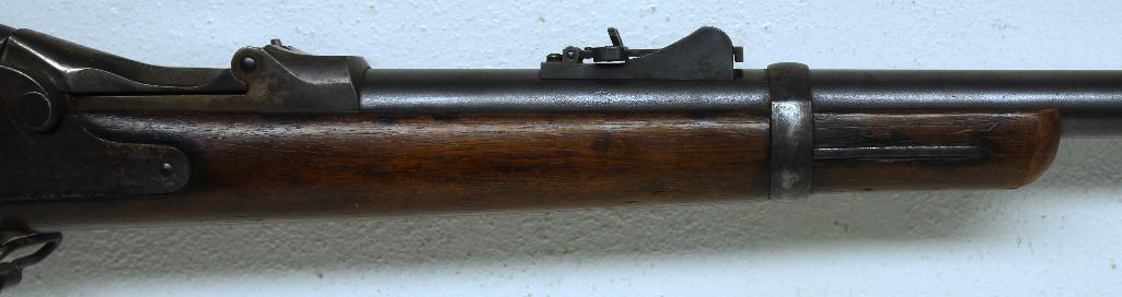U S Springfield Model 1873 .45-70 Trap Door Sporterized Single Shot Rifle SN#225201