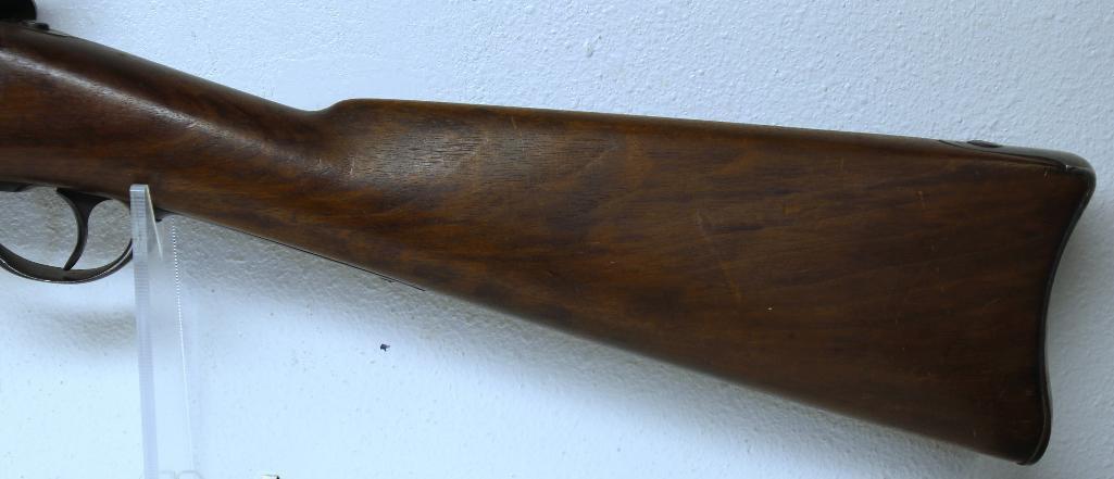 U S Springfield Model 1873 .45-70 Trap Door Sporterized Single Shot Rifle SN#225201