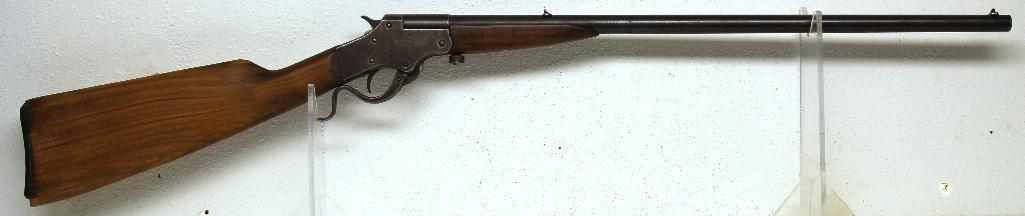 Stevens Marksman No. 12 .22 LR Single Shot Rifle Some Damage to Butt Plate SN#77