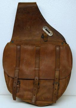 Old Leather Boyt U.S. Marked Saddle Bags