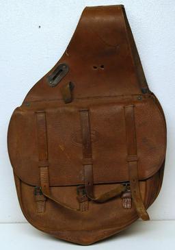 Old Leather Boyt U.S. Marked Saddle Bags