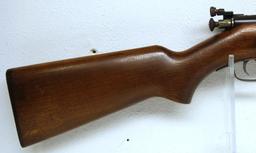 Winchester Model 67 .22 S,L,LR Bolt Action Single Shot Rifle No Rear Sight Lyman 55W Peep Sight