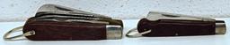 Kline Tools 3 Blade and Single Blade Pocket Knives