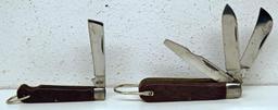 Kline Tools 3 Blade and Single Blade Pocket Knives