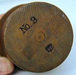 U.S. Navy Cannon Muzzle Tompion 3"