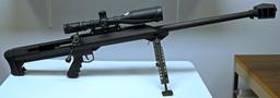 Barrett Model 99 .50 BMG Bolt Action Rifle w/Nightforce Precision Optics Illuminated Rifle Scope