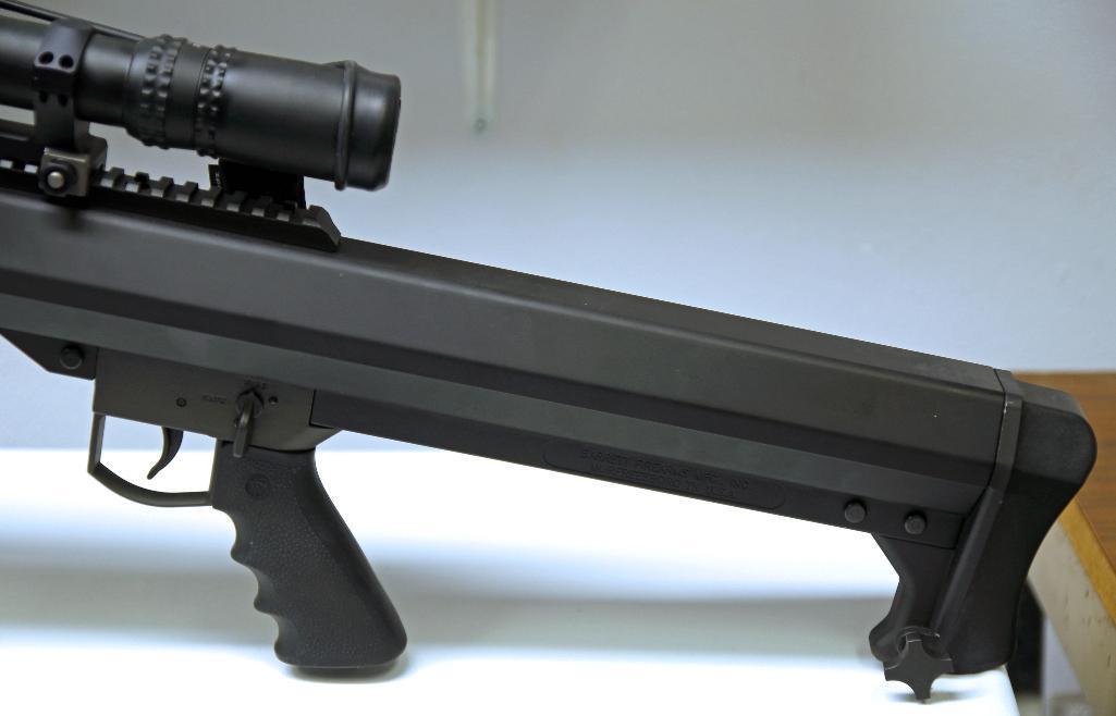 Barrett Model 99 .50 BMG Bolt Action Rifle w/Nightforce Precision Optics Illuminated Rifle Scope