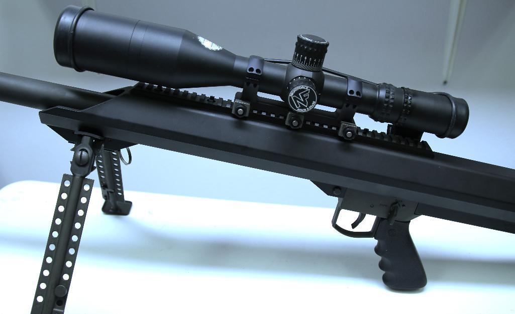 Barrett Model 99 .50 BMG Bolt Action Rifle w/Nightforce Precision Optics Illuminated Rifle Scope