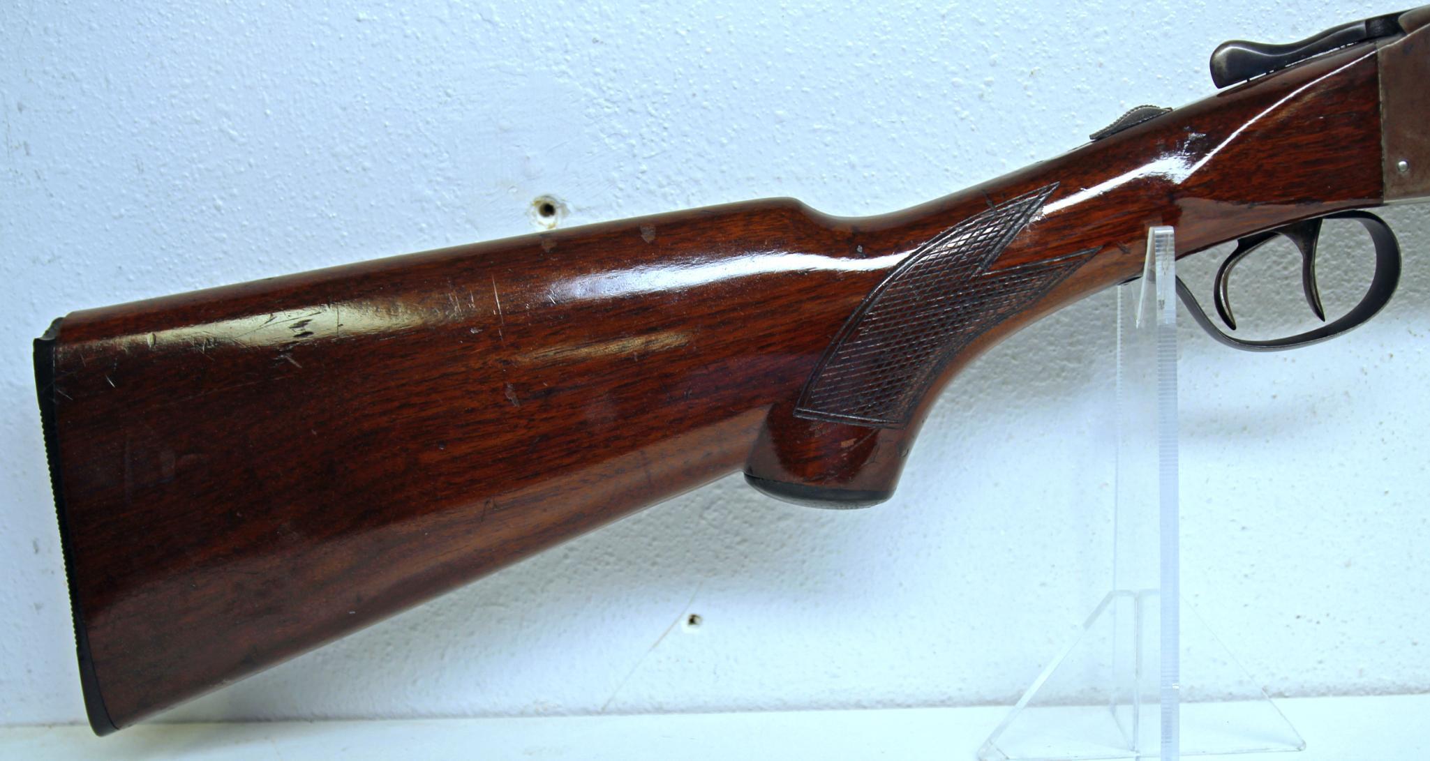 LeFever 12 Ga. SxS Shotgun 30" Bbls Mfg. 1938 Chip at Top of Butt Plate SN#345761