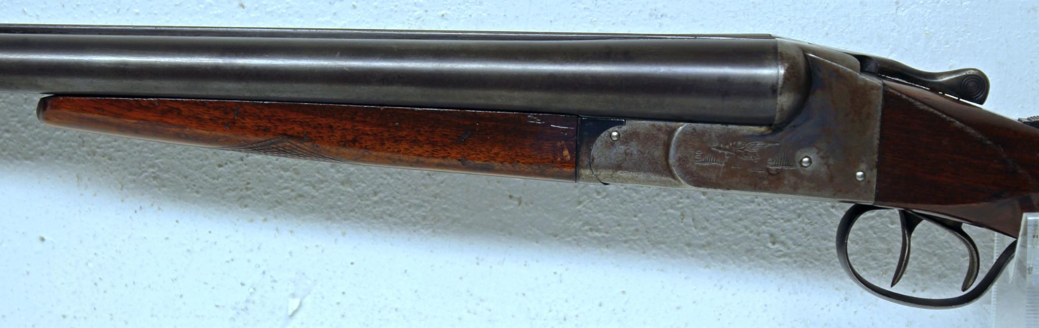 LeFever 12 Ga. SxS Shotgun 30" Bbls Mfg. 1938 Chip at Top of Butt Plate SN#345761