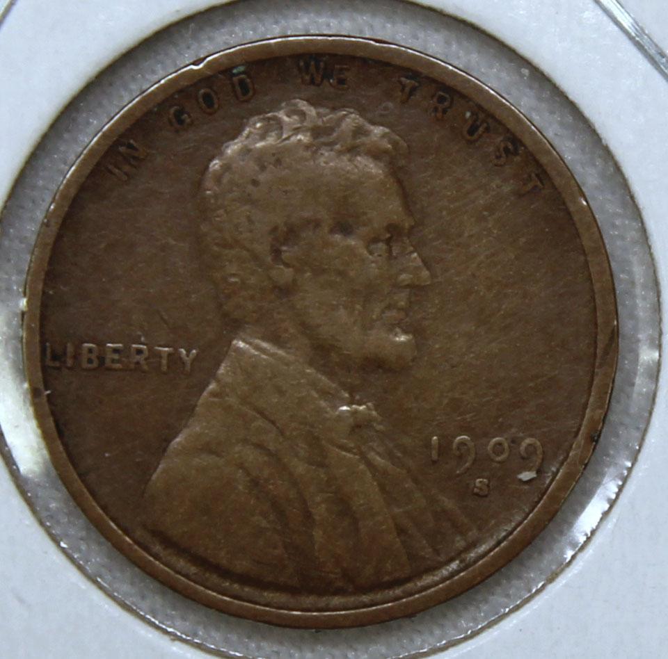 1909S VDB Wheat Cent, Key Date