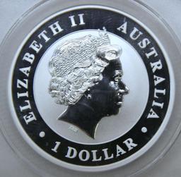 2012 Australia Koala 1 oz. Silver Slab ANACS MS70 DCAM