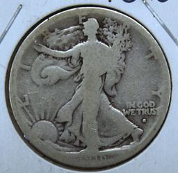 1916S Walking Liberty Half Dollar, Key Date