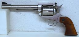Ruger New Model Blackhawk .357 Mag. Stainless Finish Single Action Revolver w/Leather Holster,