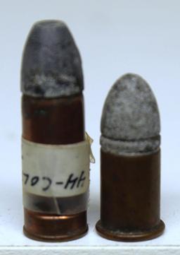 .44 Colt and .44 Short Inside Primed Collector Cartridges
