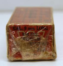 Empty Vintage Two Piece Box Winchester 9 mm Long Shot Cartridges Shotshells for Model 36 9 mm