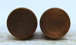 2 UMC .41 Swiss Rim Fire Collector Cartridges