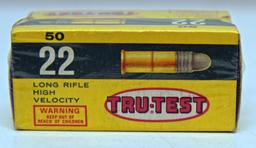 Full Vintage Box Tru-Test .22 LR Cartridges