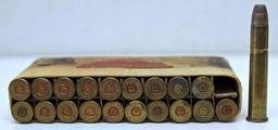 Full Mixed Two Piece Box .38-55 Cartridges - 9 UMC, 10 Peters, 1 S.A. Co.