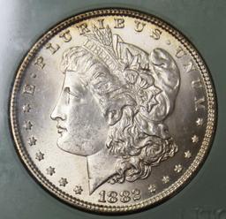 1882 Morgan Dollar Slabbed NTC MS66