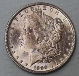 1890O Morgan Dollar