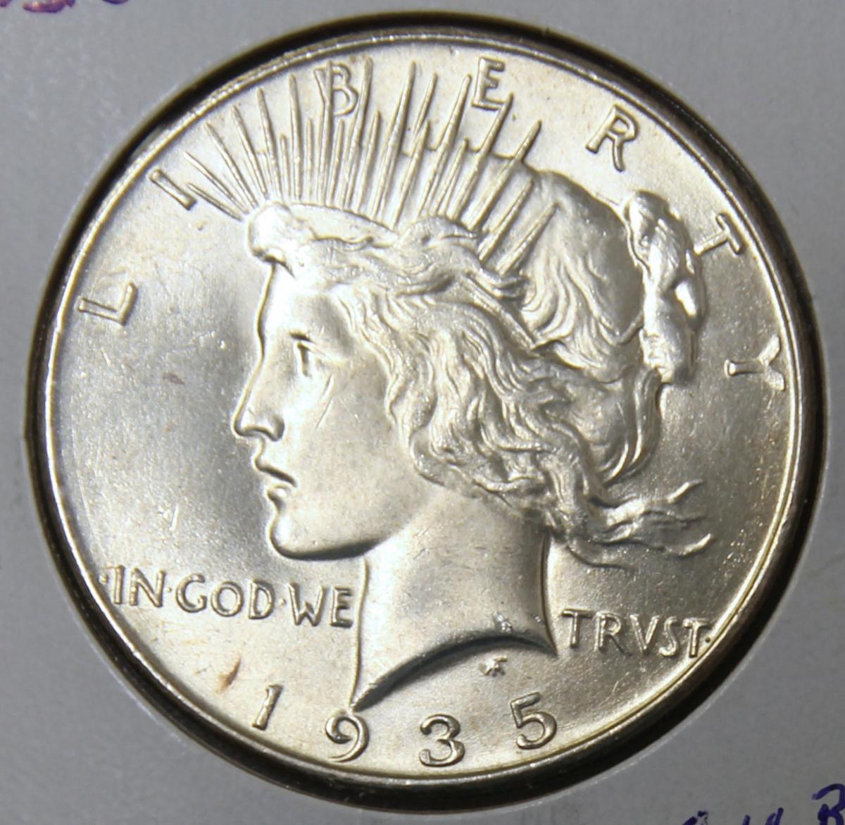 1935 Peace Dollar, Key Date