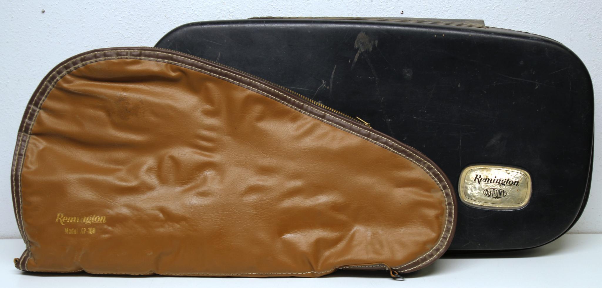 Remington Model XP-100 .221 Rem. Fireball Bolt Action Single Shot Pistol Original Soft Case and Hard
