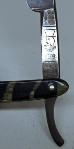 Beau Brummel Wedge Straight Razor, Brummel-Werk, New York