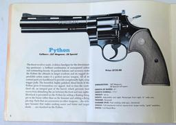 25 Cent Colt Catalog, Includes Cobra, Woodsman, Python and more