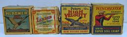 Mixed Lot Vintage Shotshells Ammunition - Full Two Piece Winchester Leader 20 Ga. Paper (Rough Box)