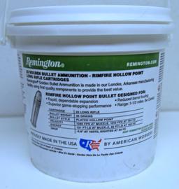 Full Remington Ammunition 22 Golden Bullet Bucket O'Bullets 1400 Rounds .22 LR Cartridges