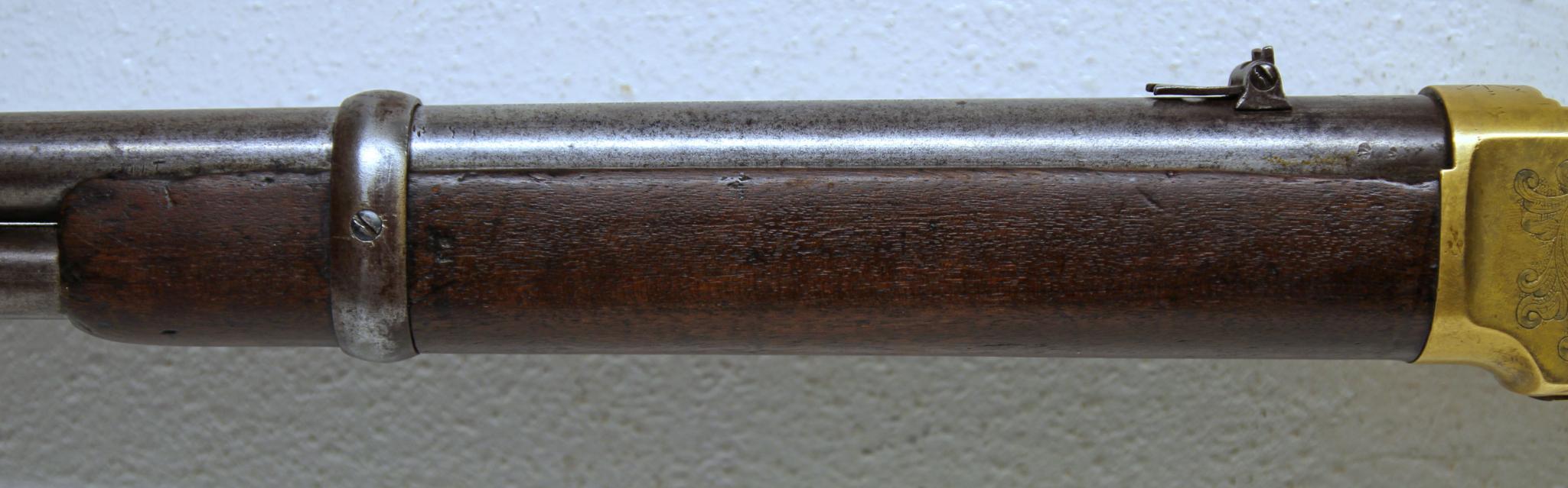 Engraved Winchester Model 1866 Saddle Ring Carbine .44 Cal. Lever Action Rifle Believed to be
