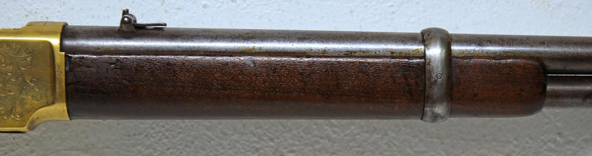 Engraved Winchester Model 1866 Saddle Ring Carbine .44 Cal. Lever Action Rifle Believed to be