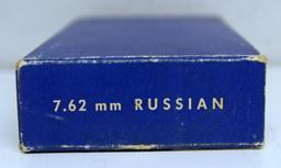Full Box Interarmco...7.62 mm Russian Cartridges Ammunition...