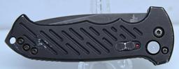 Gerber S30V Automatic Push Button Folding Knife with Lock Safety, Made in Portland, Oregon, 3 1/2"