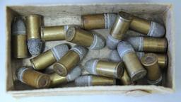 Partial Vintage Two Piece Box of 18 Winchester .41 Cal. Short Cartridges Ammunition for Colt's