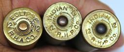 Collection of 10 (Very Hard to Find) Robin Hood Paper Shotshells...- 2 Green 12 Ga. w/Headstamps