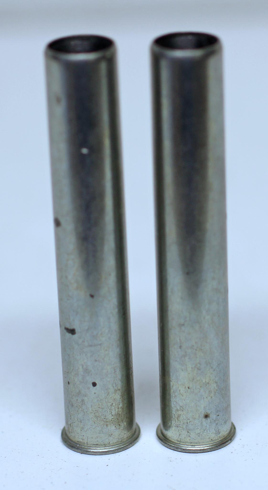 Two U.S. Military .410 Ga. 3" Slug Metallic Shotshells Dated 1970...
