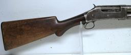 Winchester Model 1897 12 Ga. Pump Action Shotgun Crack in Wrist of Stock Left Side 28" Barrel... Poo